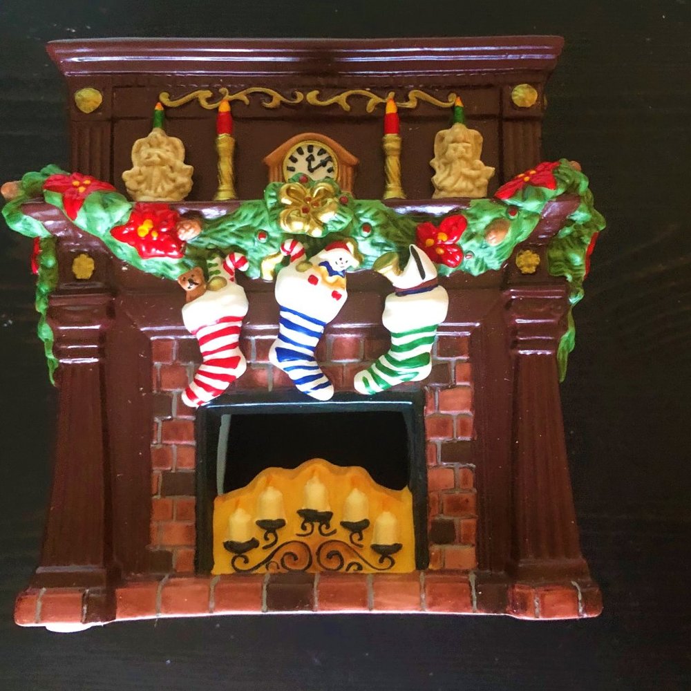 PartyLite®  Christmas Theme Candle Melts Warmer – Vintage (P8115)/Retired - NIB